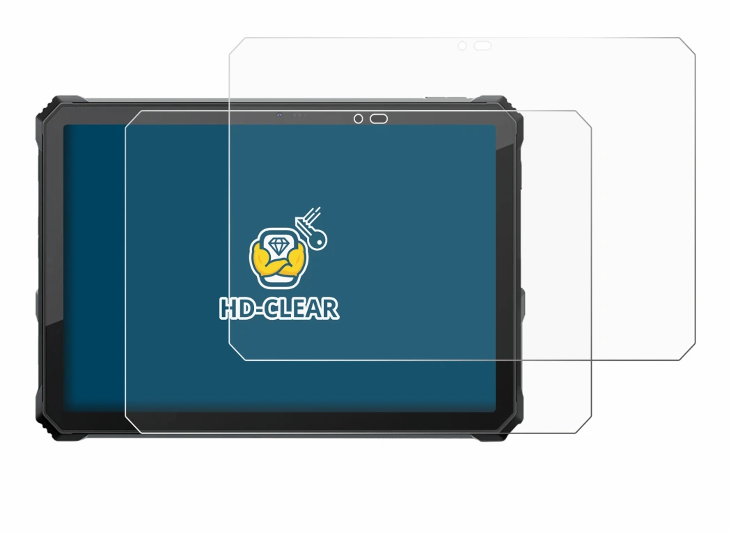 Image of the device Blackview Active 12 Pro with a wide variety of screen protectors.