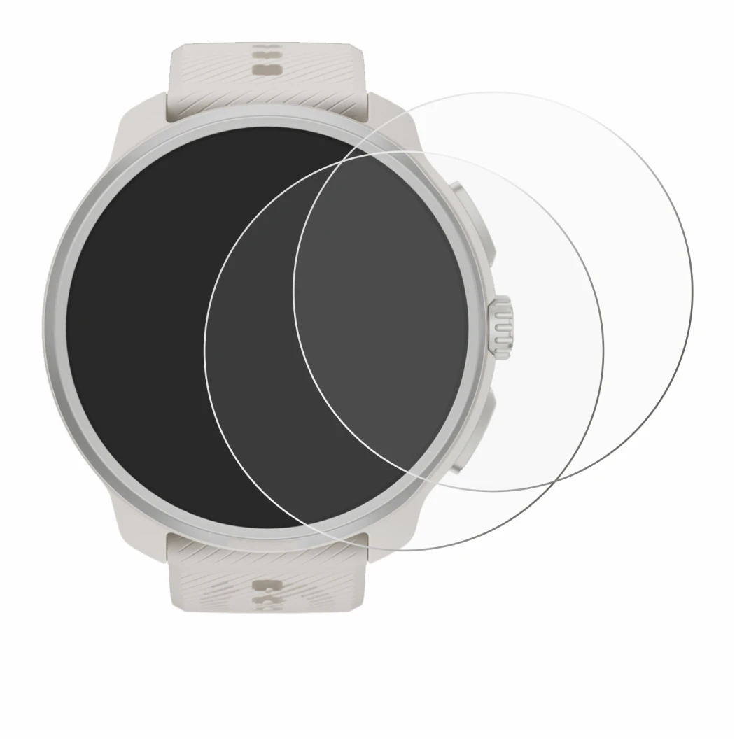 Image of the device Suunto Race 2 with a wide variety of screen protectors.