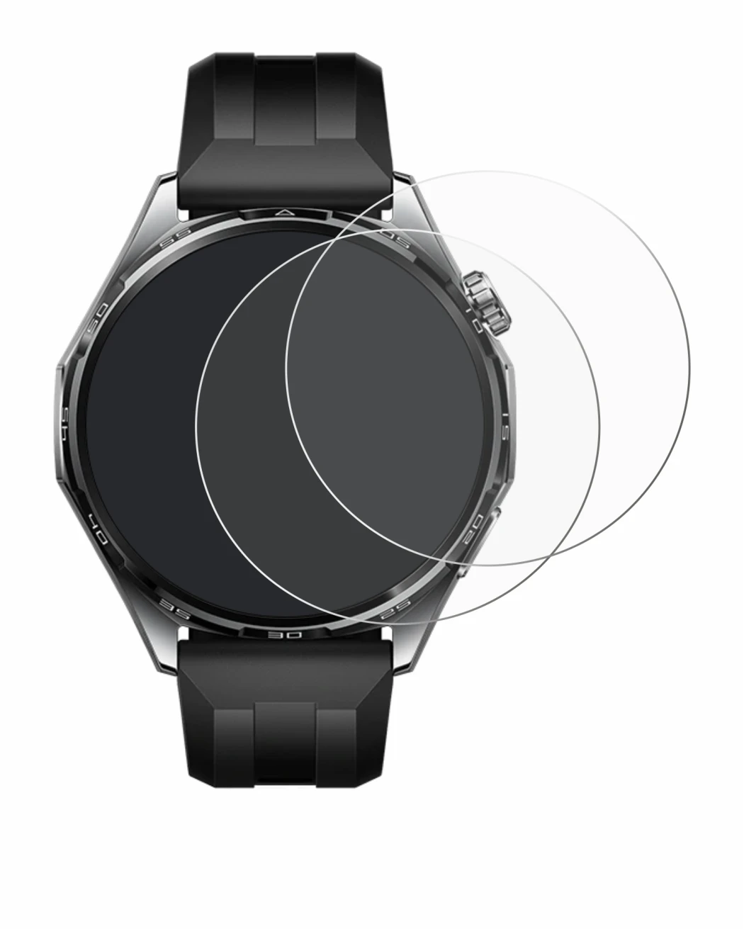 Image of the device Huawei Watch GT 6 (46 mm) with a wide variety of screen protectors.