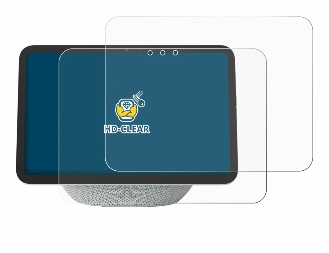 Image of the device Amazon Echo Show 8 2025 (4th Gen.) with a wide variety of screen protectors.