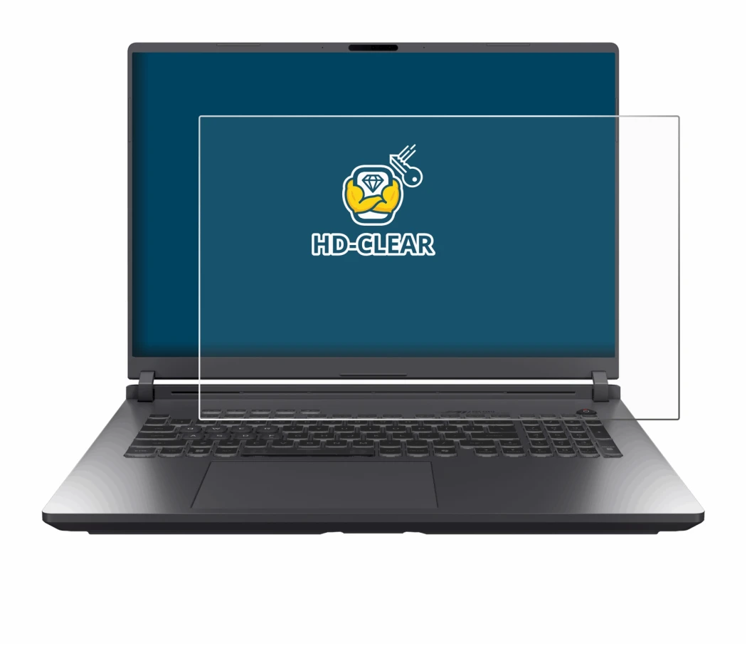 Image of the device ASUS ROG Strix G18 G815 2025 with a wide variety of screen protectors.