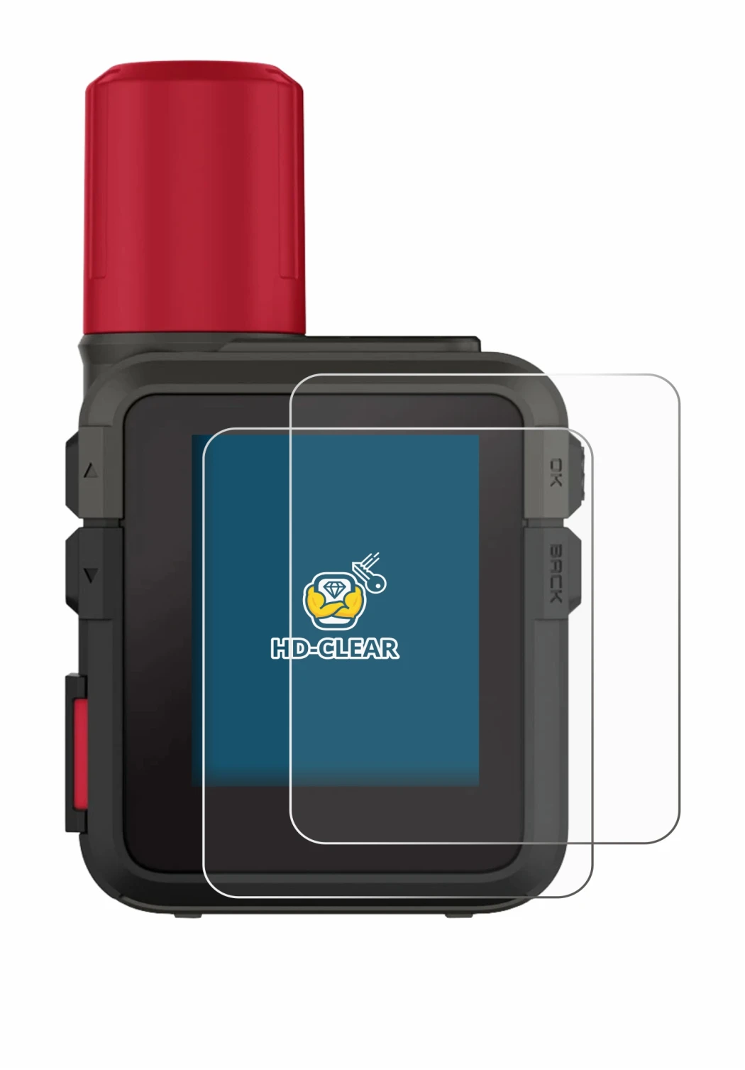 Image of the device Garmin inReach Mini 3 Plus with a wide variety of screen protectors.