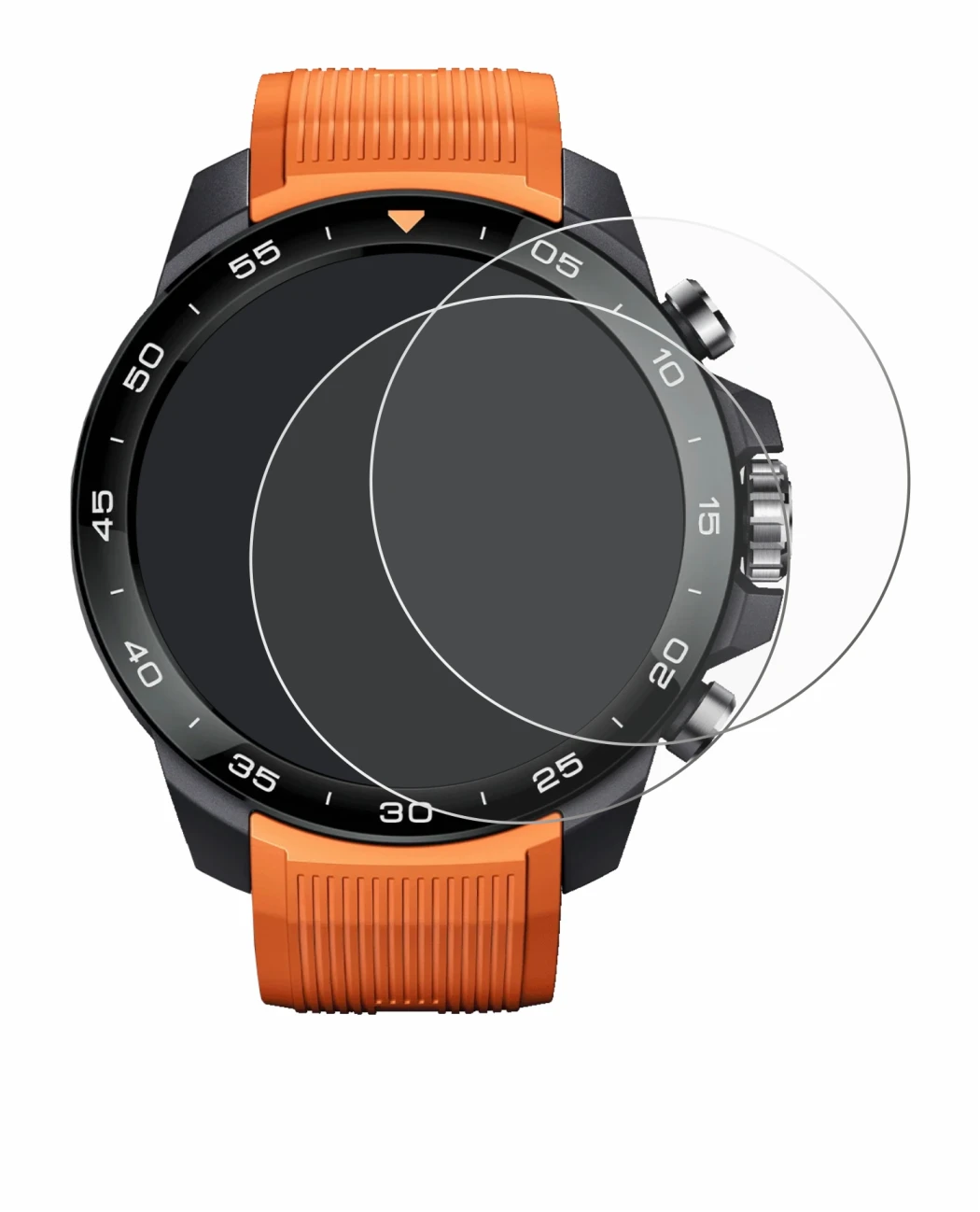 Image of the device Xiaomi Mibro GS Explorer S with a wide variety of screen protectors.