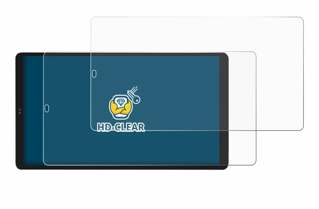 Image of the device Shelly Wall Display X2i with a wide variety of screen protectors.
