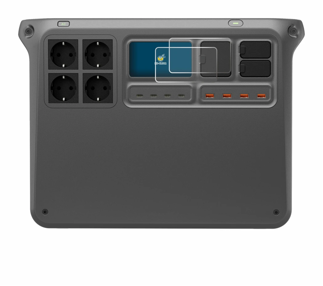Image of the device DJI Power 2000 with a wide variety of screen protectors.