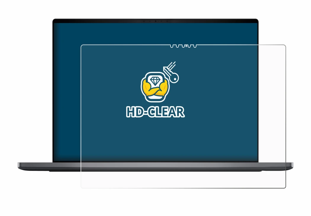 Image of the device Dell XPS 16 DA16260 with a wide variety of screen protectors.