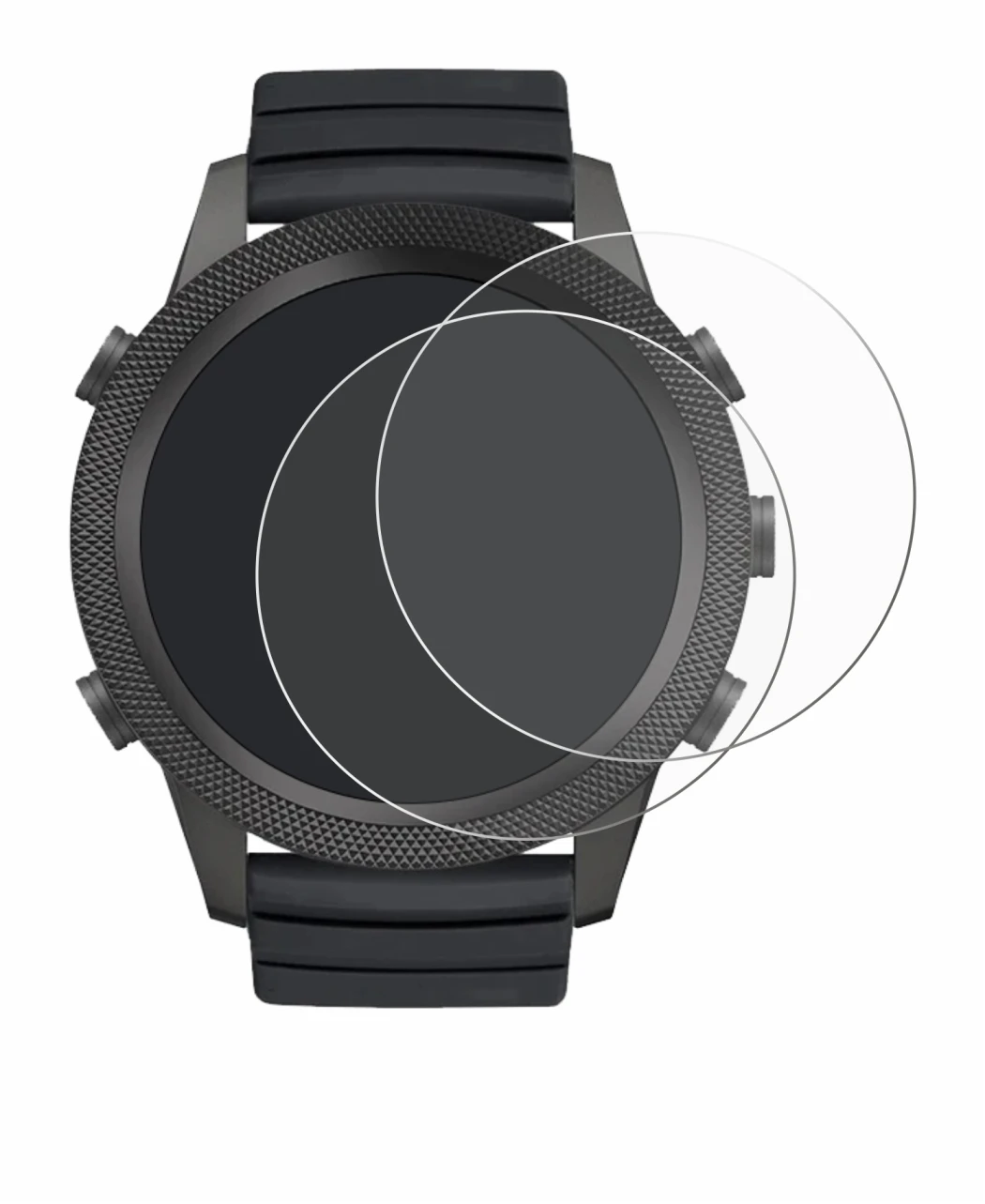 Image of the device North Edge Apache 46 with a wide variety of screen protectors.