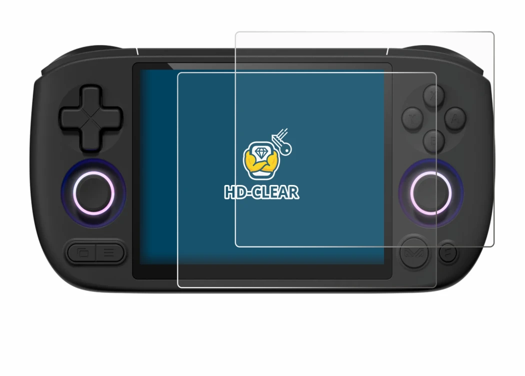 Image of the device Ayaneo Pocket Air Mini with a wide variety of screen protectors.