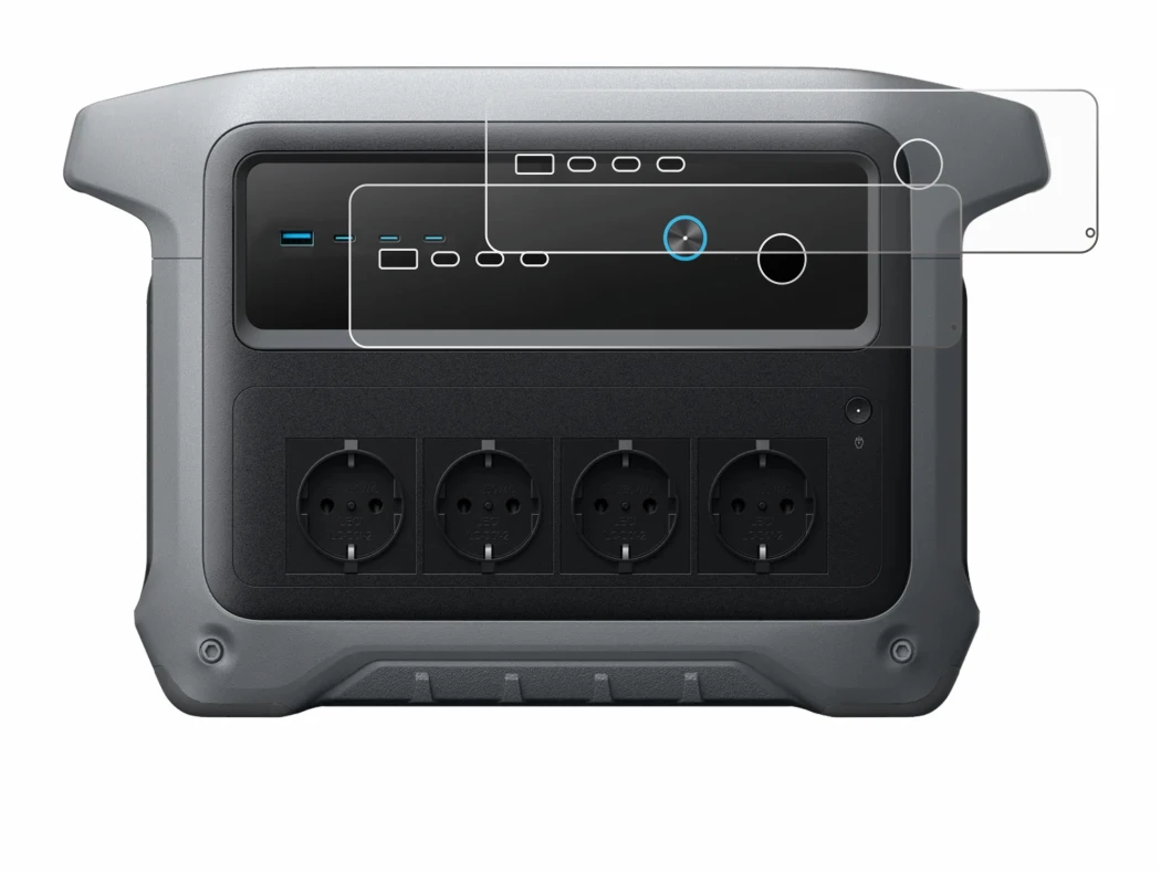 Image of the device Anker SOLIX C1000 Gen 2 with a wide variety of screen protectors.