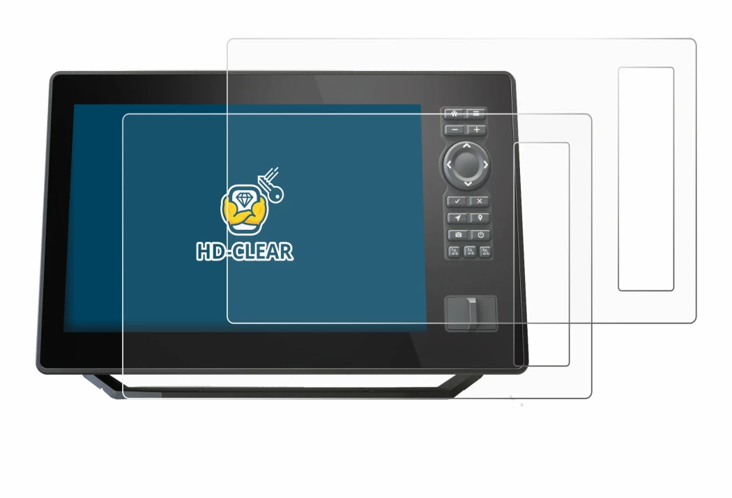 Image of the device Humminbird Xplore 9 with a wide variety of screen protectors.