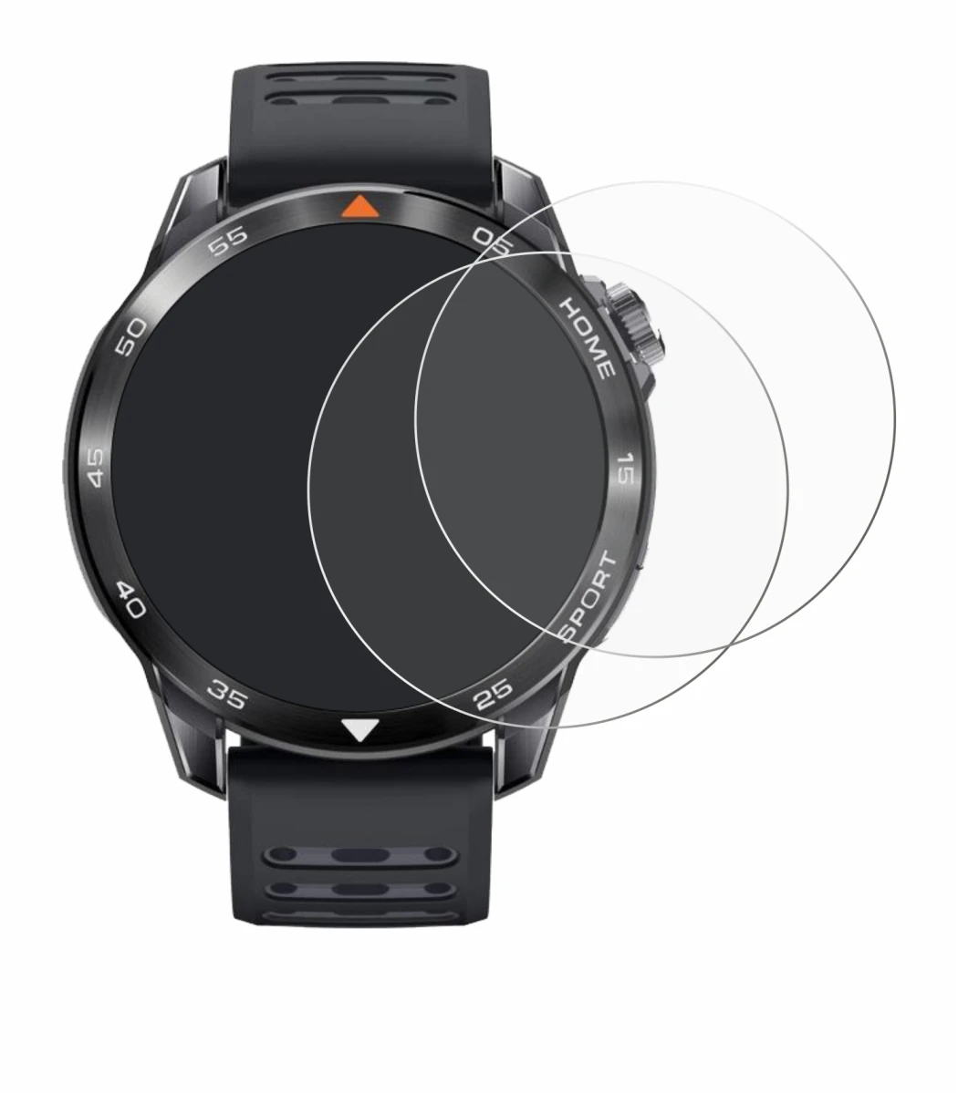 Image of the device Xiaomi Mibro GS Pro 2 with a wide variety of screen protectors.