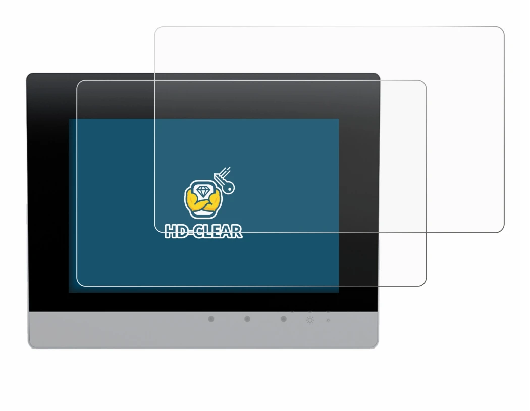 Image of the device WAGO Control Panel Touch Panel 600 with a wide variety of screen protectors.