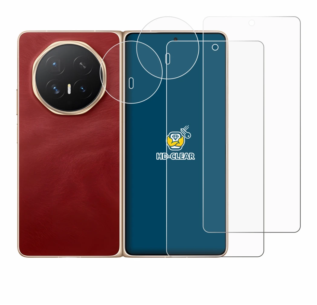 Image of the device Honor Magic V6 (Front+Camera) with a wide variety of screen protectors.