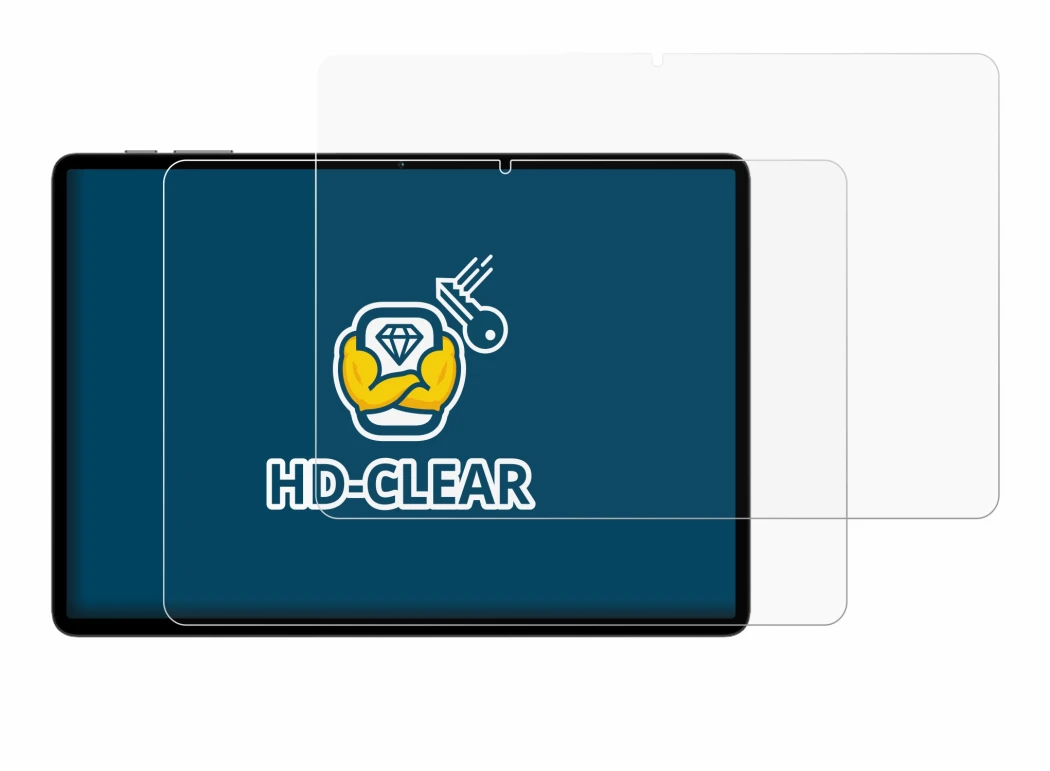 Image of the device Teclast P50T with a wide variety of screen protectors.