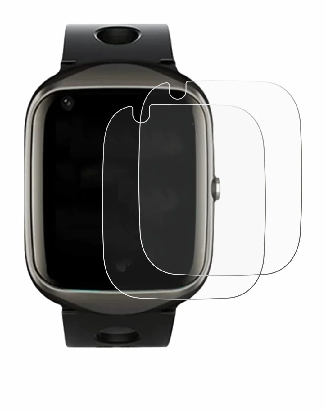 Image of the device ABUBU SmartWatch PBL2 with a wide variety of screen protectors.