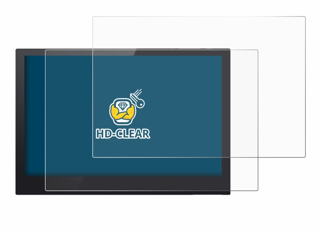Image of the device Bigtreetech TFT50 V2.1 with a wide variety of screen protectors.