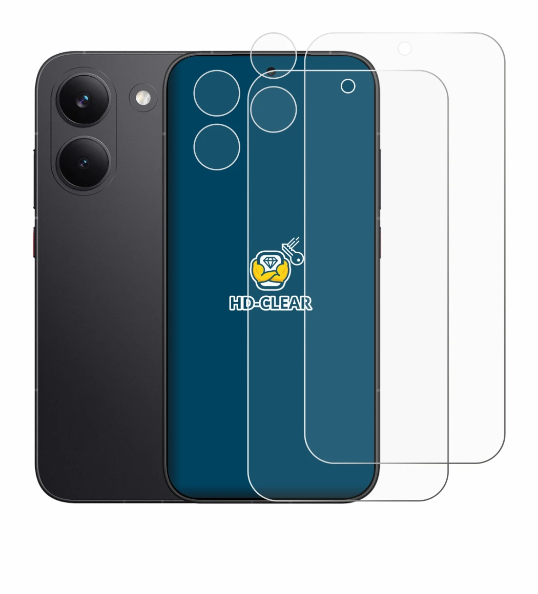 Image of the device Xiaomi Poco X8 Pro (Front+Camera) with a wide variety of screen protectors.