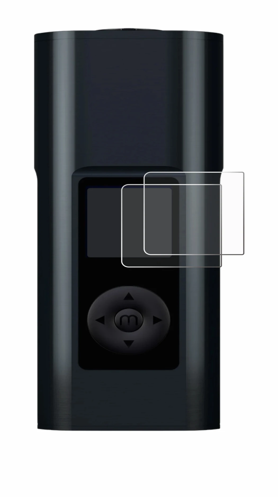 Image of the device Arizer Solo 3 V2 with a wide variety of screen protectors.