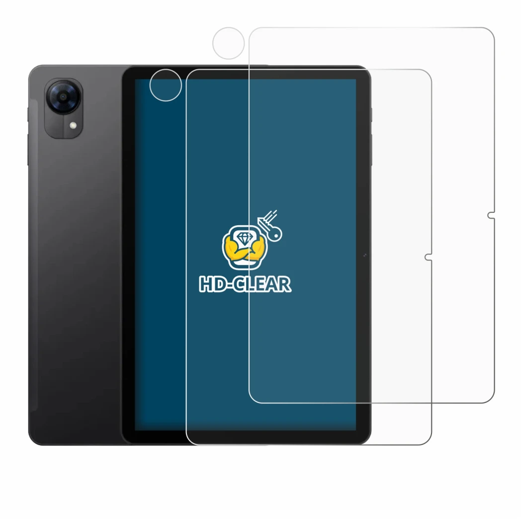 Image of the device Doogee Tab G5 (Front+Camera) with a wide variety of screen protectors.