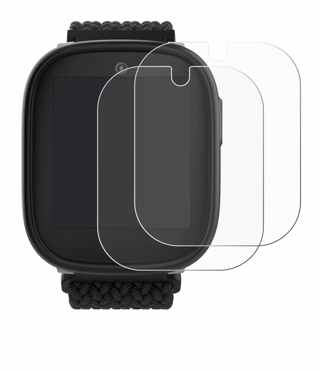 Image of the device Xplora X6 Play eSIM (2nd generation) with a wide variety of screen protectors.