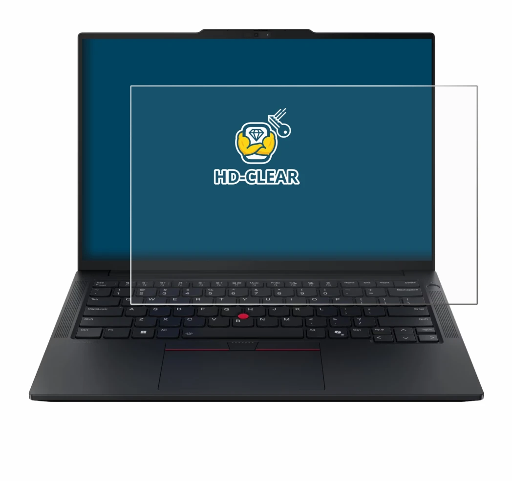 Image of the device Lenovo ThinkPad E14 Gen 8 with a wide variety of screen protectors.