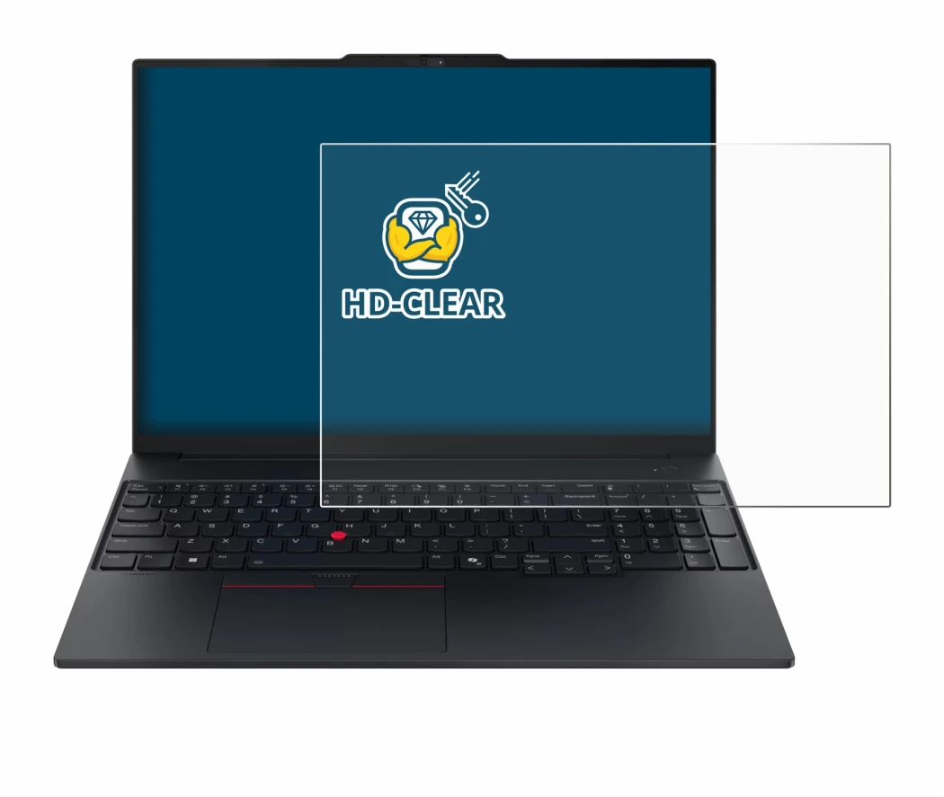 Image of the device Lenovo ThinkPad E16 Gen 4 with a wide variety of screen protectors.