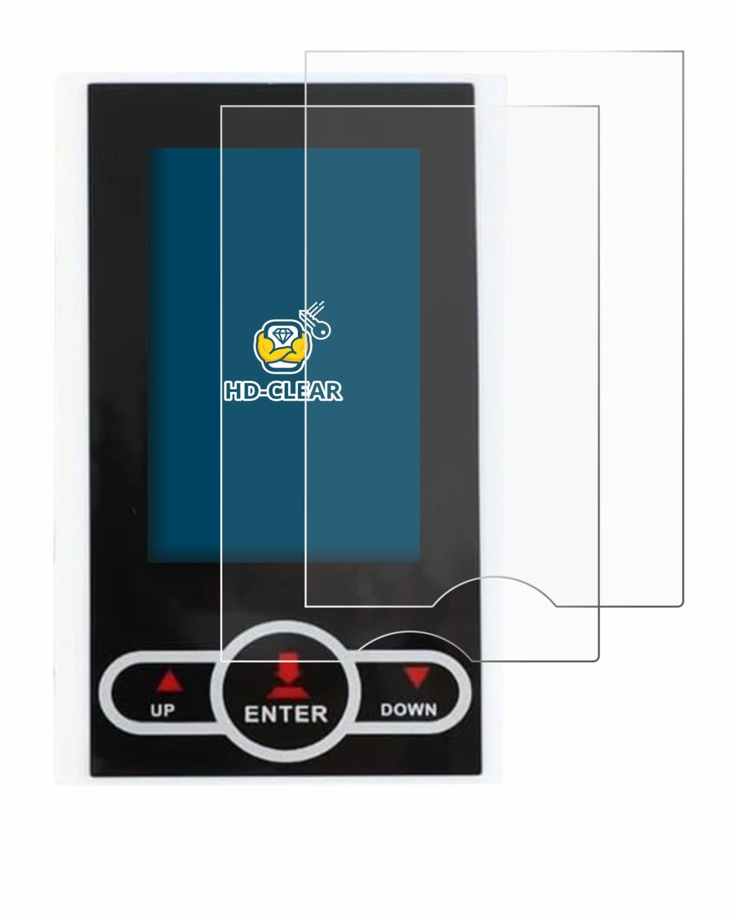 Image of the device QuivyLivy Speedometer with a wide variety of screen protectors.