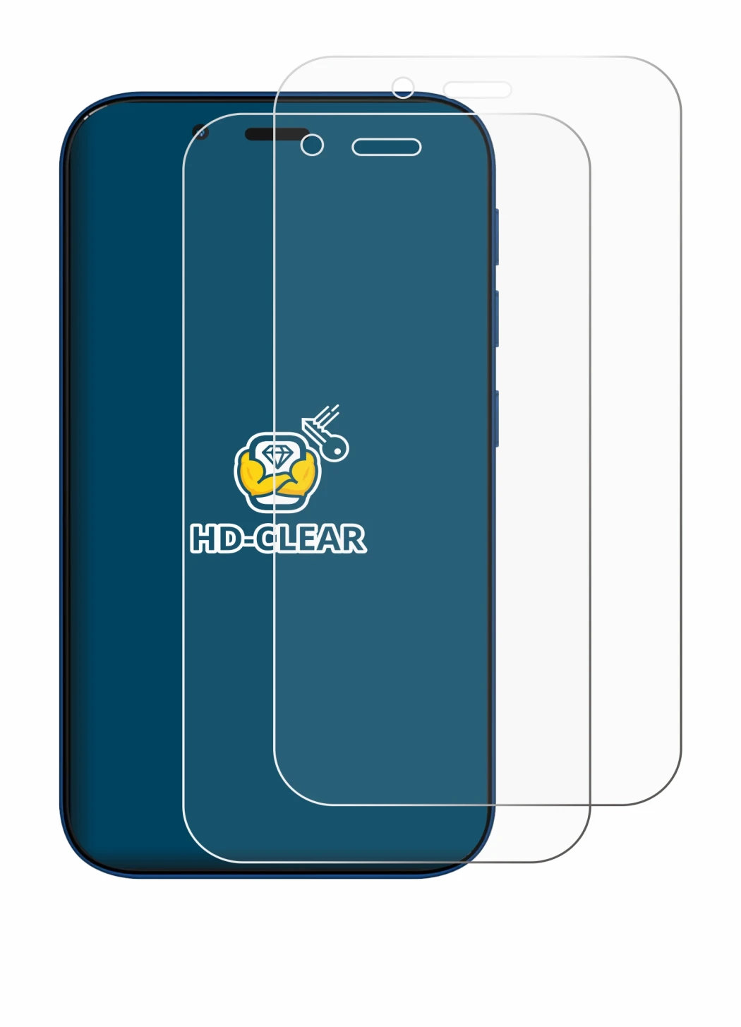 Image of the device Hisense U964 with a wide variety of screen protectors.