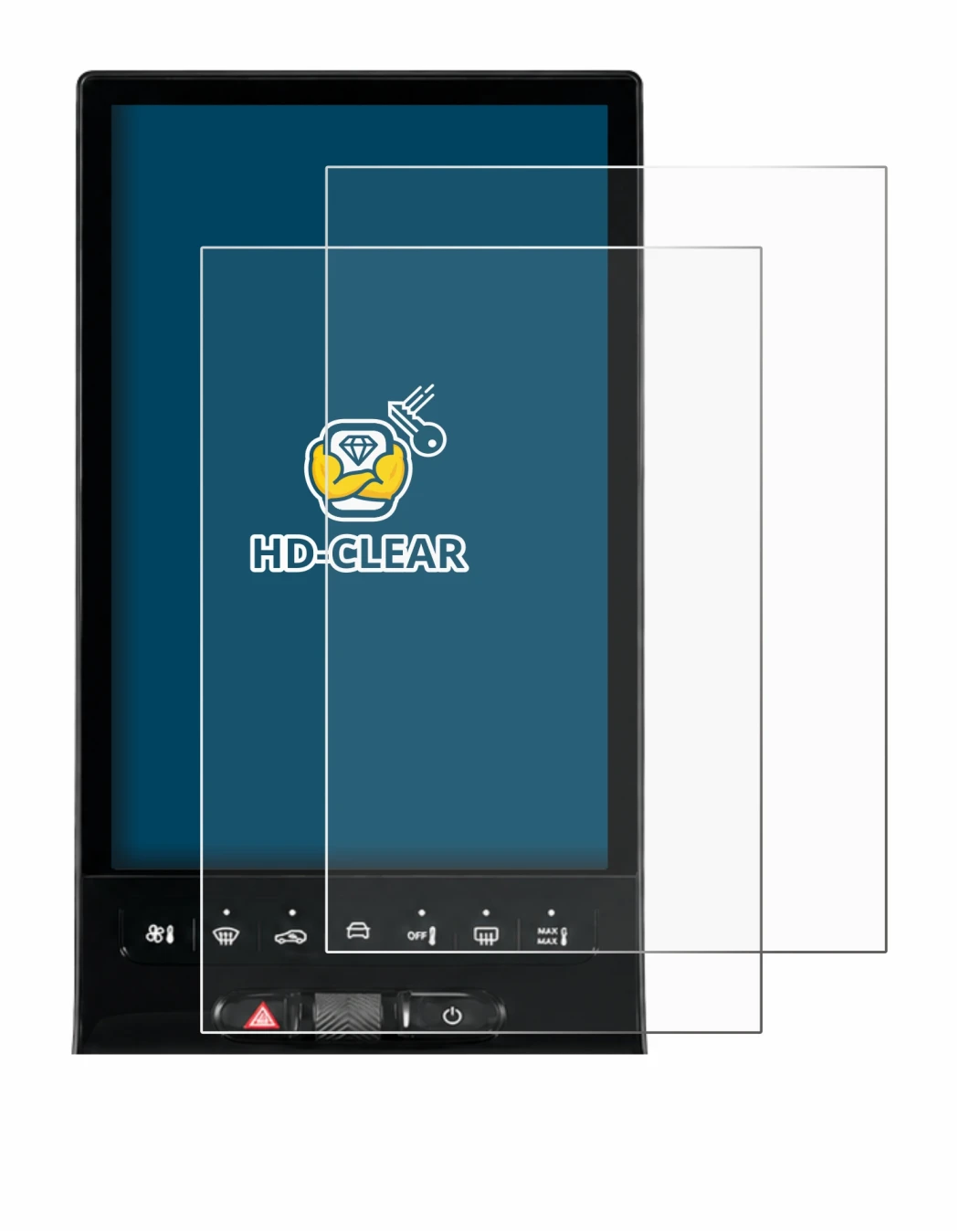 Image of the device Citroen C5 Aircross Waterfall-Display (2025-2026) with a wide variety of screen protectors.