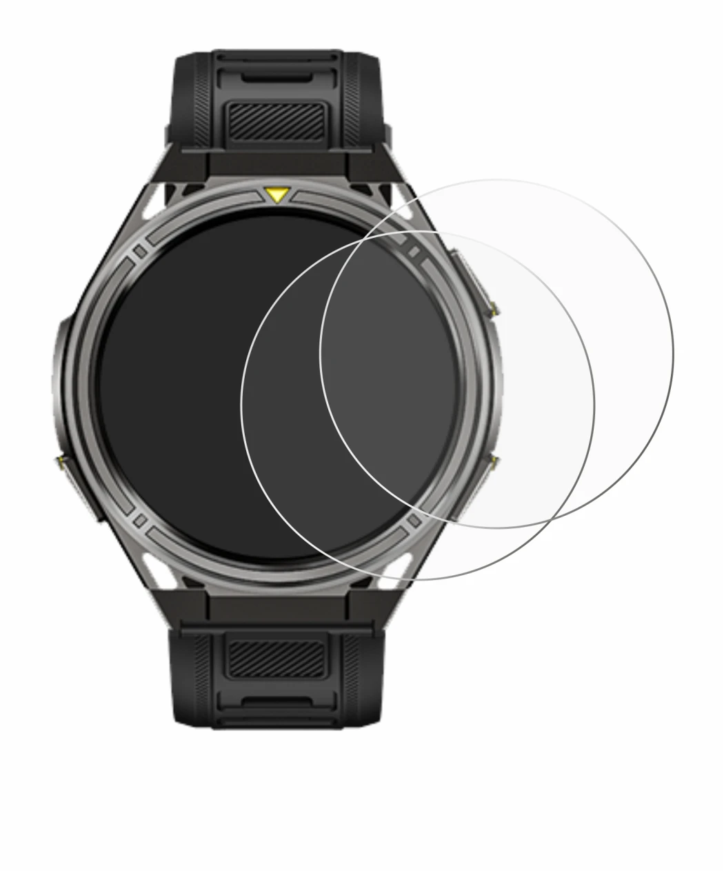Image of the device Cubot GT5 with a wide variety of screen protectors.