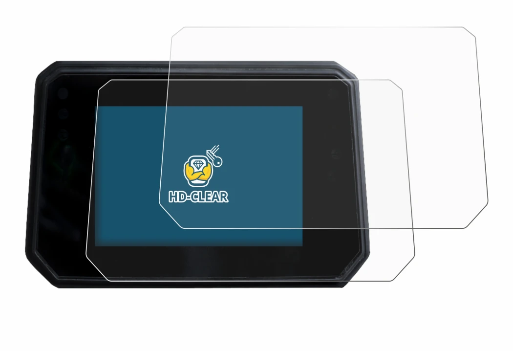 Image of the device Yamaha Tracer 9 2025 with a wide variety of screen protectors.