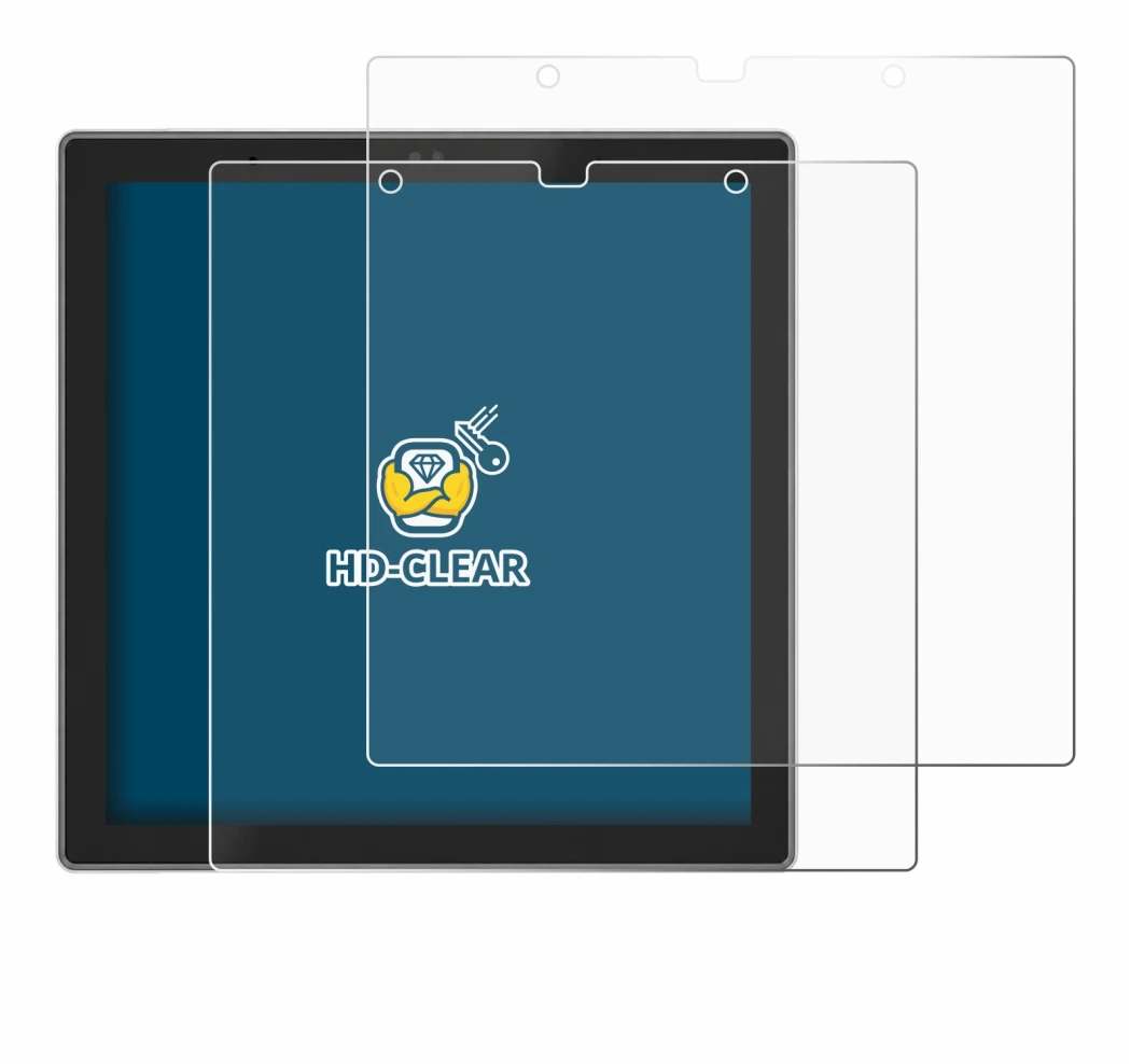 Image of the device SONOFF NSPanel Pro Gen 2 with a wide variety of screen protectors.
