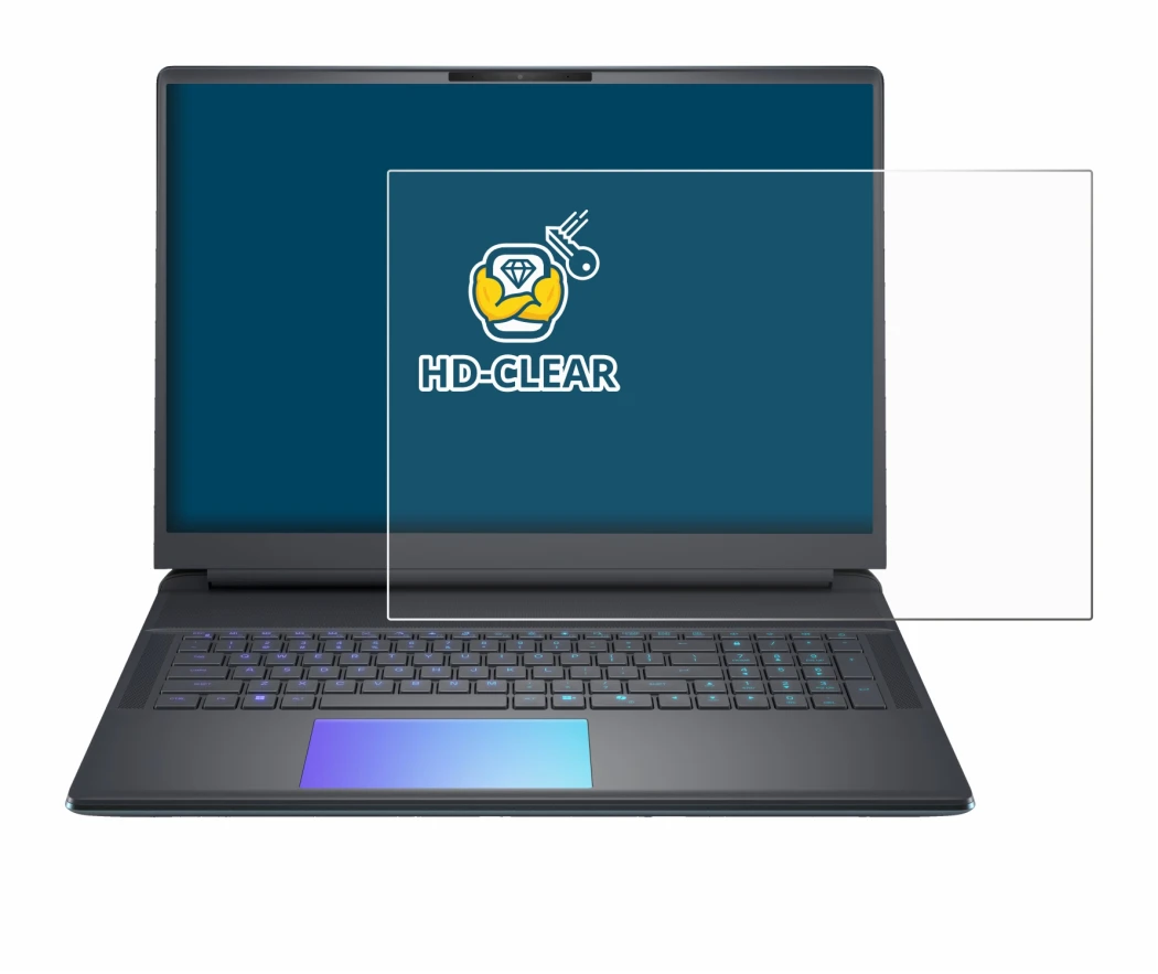 Image of the device Dell Alienware 18 Area-51 with a wide variety of screen protectors.