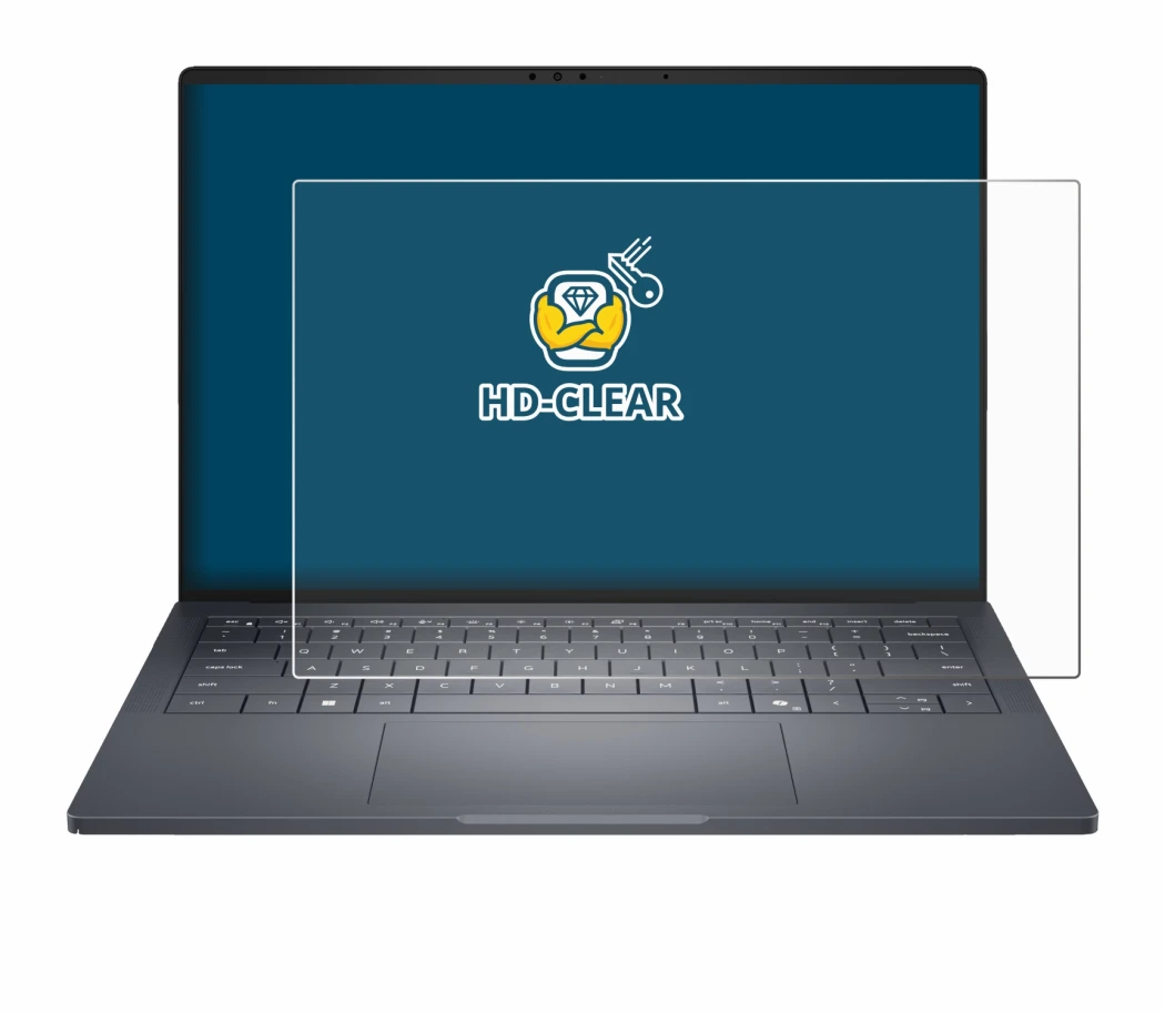 Image of the device Dell Pro Max 14 Premium with a wide variety of screen protectors.