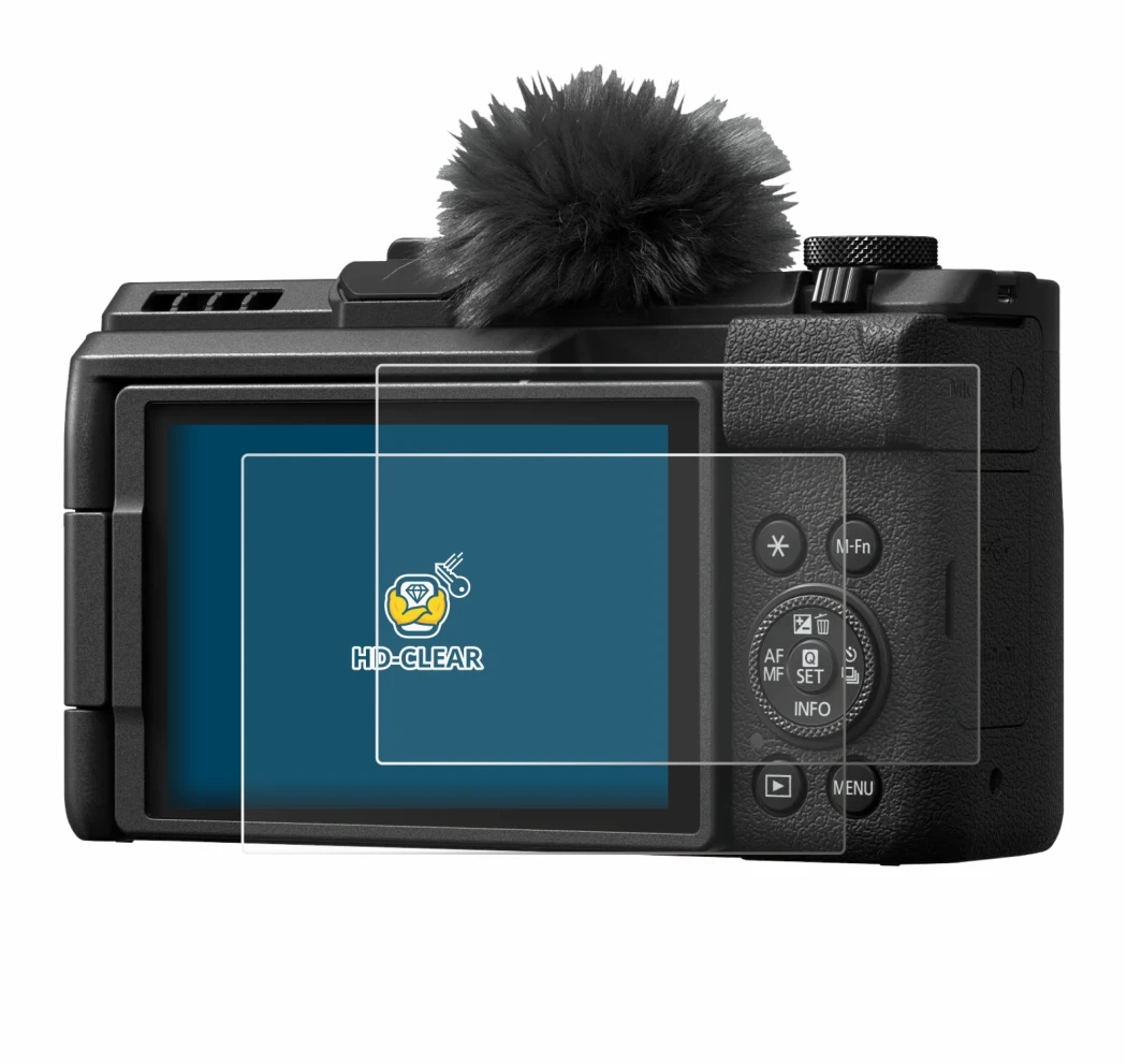 Image of the device Canon PowerShot V1 Premium with a wide variety of screen protectors.