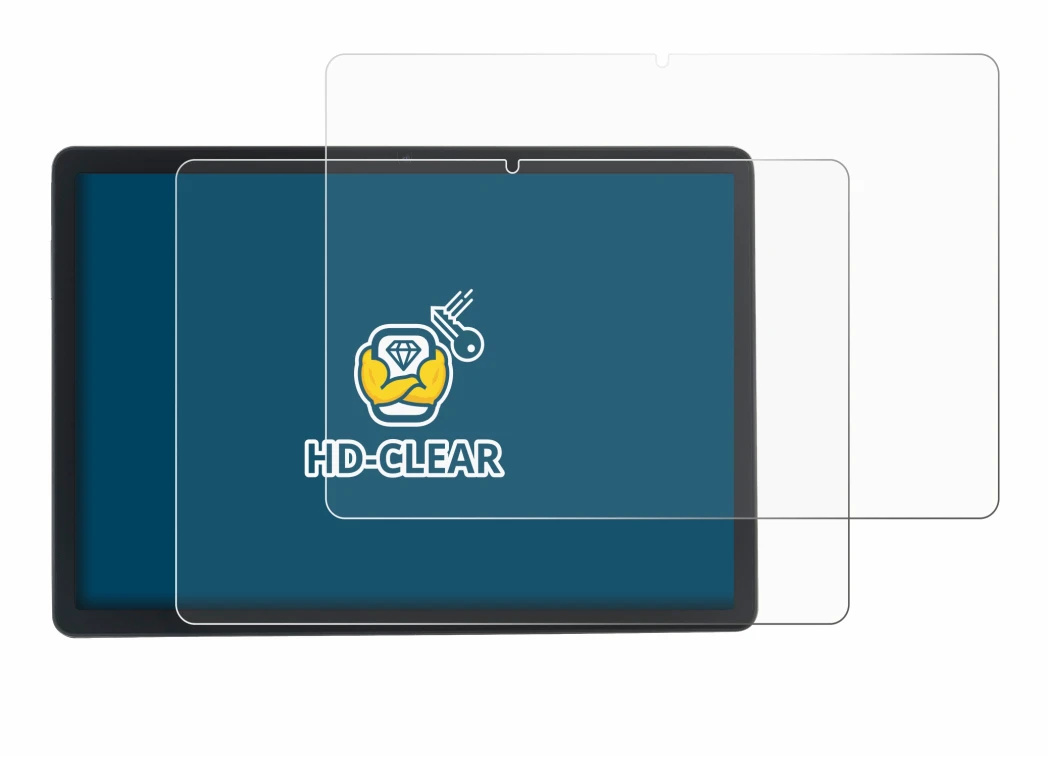 Image of the device Acepad A172 with a wide variety of screen protectors.