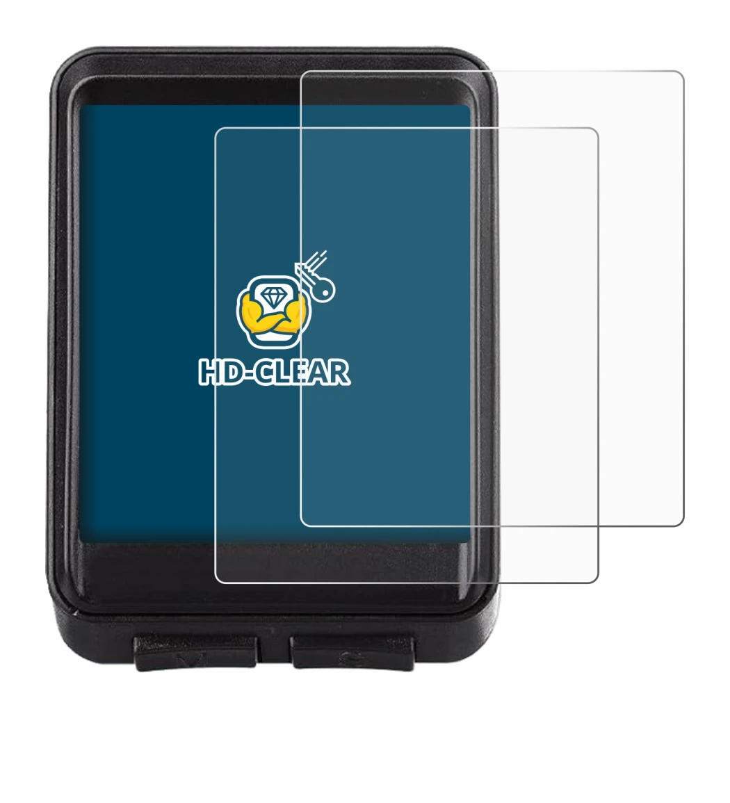 Image of the device OHFAMO IC321 with a wide variety of screen protectors.