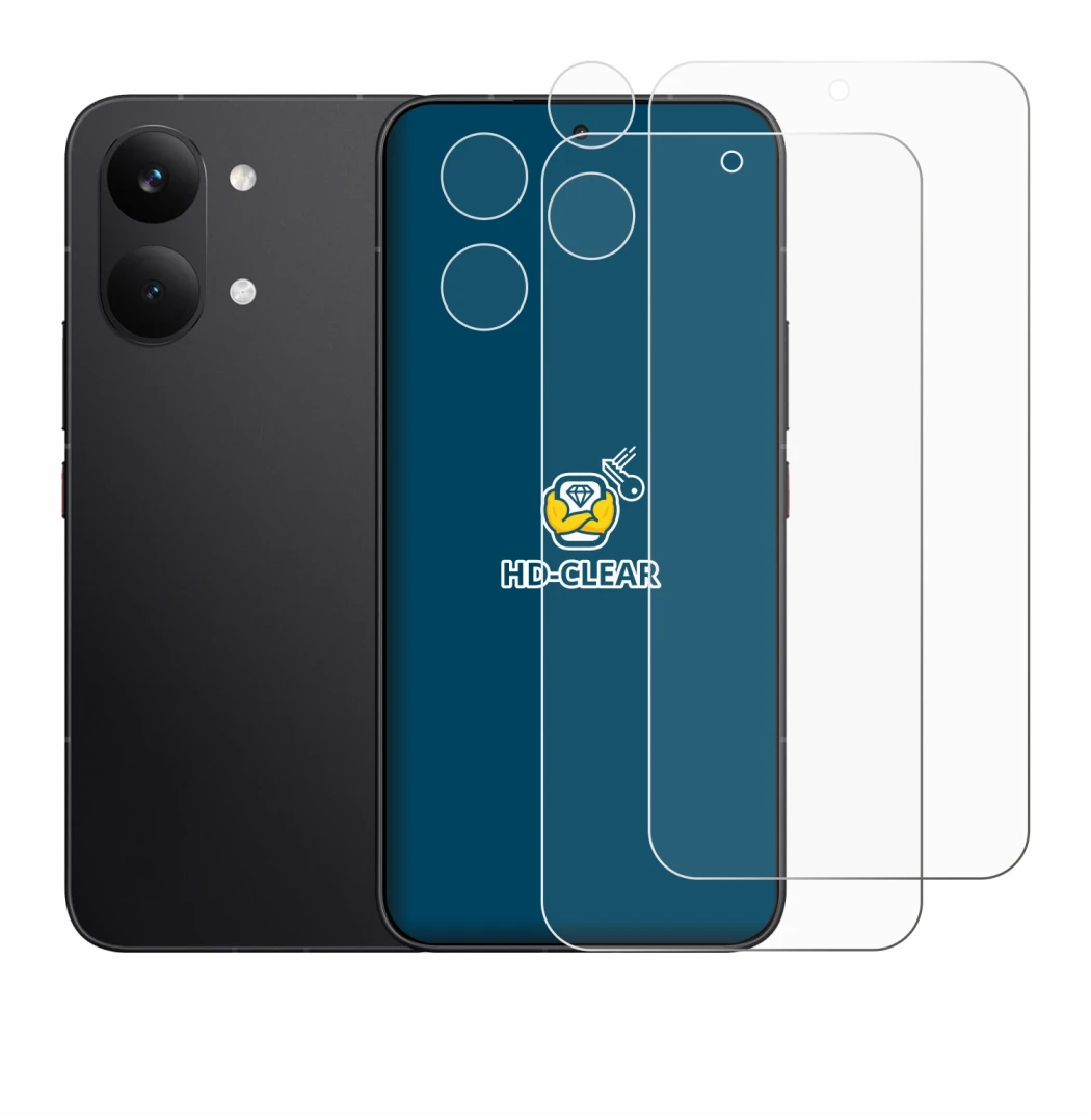 Image of the device Xiaomi Poco X8 Pro Max (Front+Camera) with a wide variety of screen protectors.