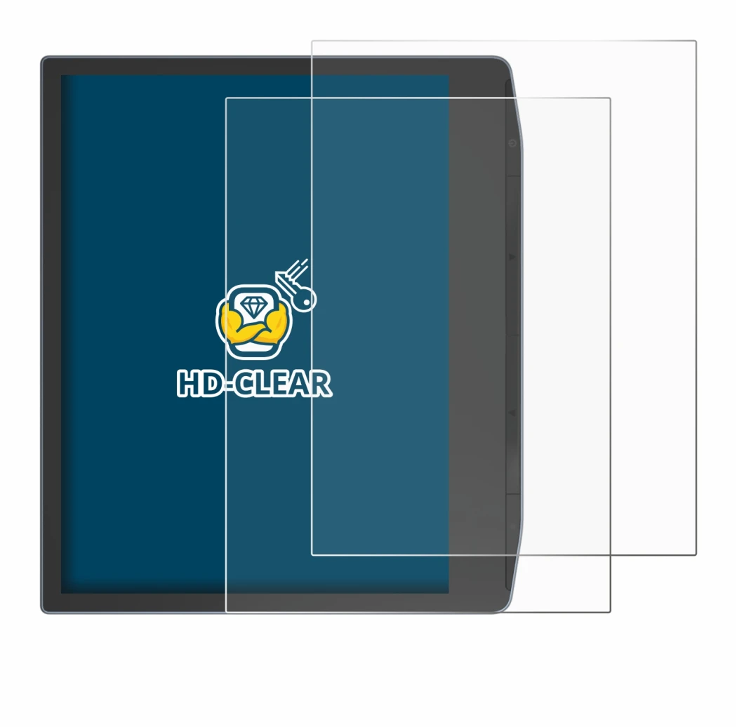 Image of the device PocketBook Era Lite with a wide variety of screen protectors.