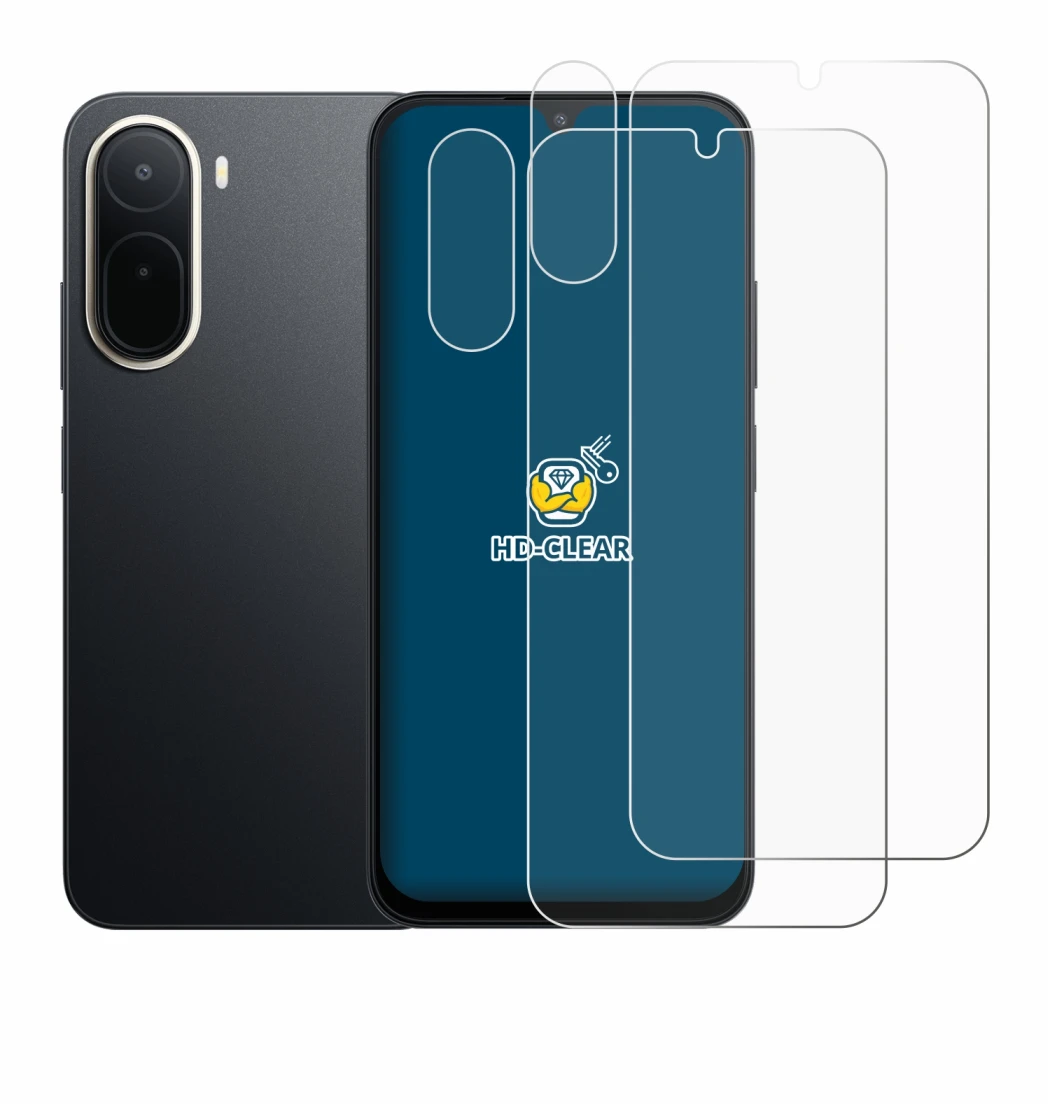 Image of the device Xiaomi Redmi A7 Pro (Front+Camera) with a wide variety of screen protectors.