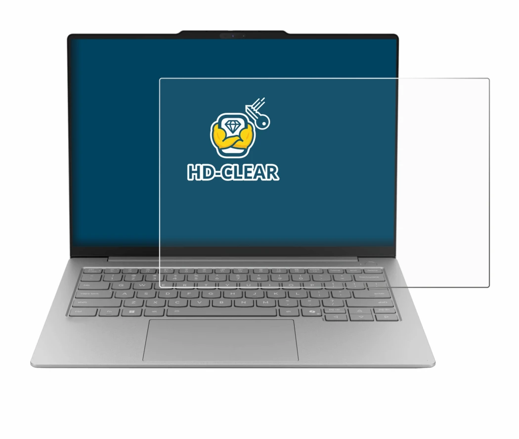 Image of the device Lenovo ThinkBook 14X with a wide variety of screen protectors.