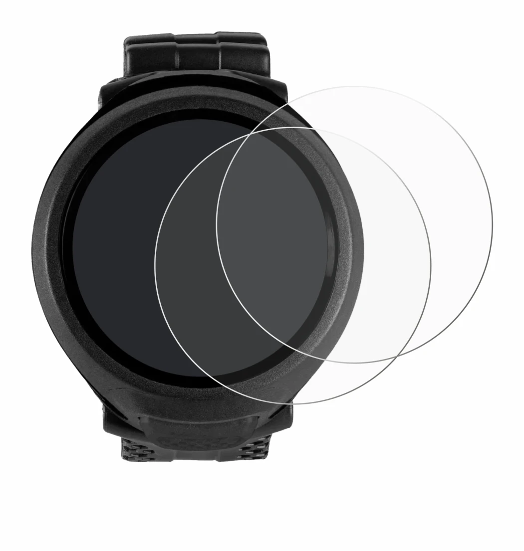 Image of the device Mares Puck Lite with a wide variety of screen protectors.