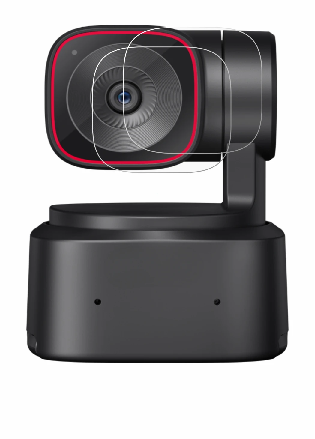 Image of the device OBSBOT Tiny 2 Lite with a wide variety of screen protectors.