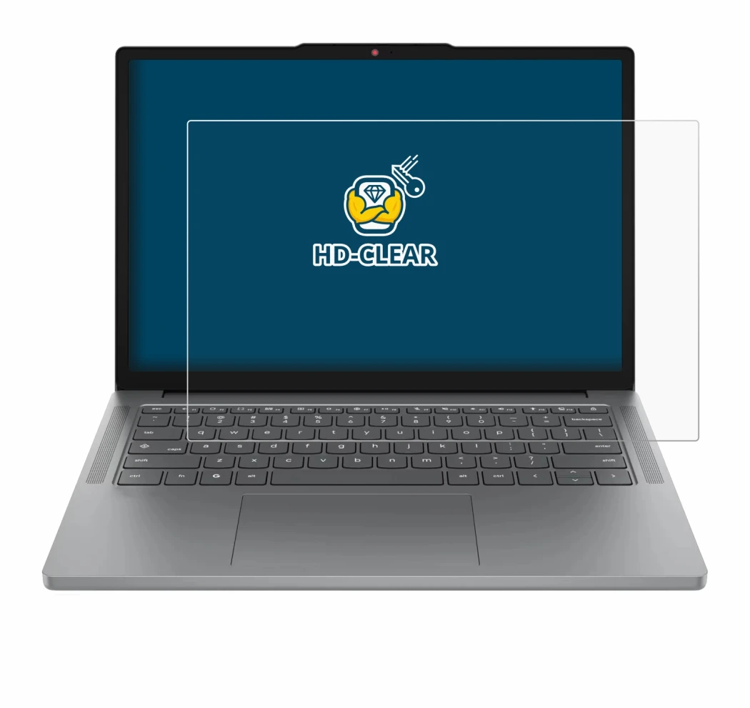 Image of the device Lenovo Chrome 14M8911 with a wide variety of screen protectors.