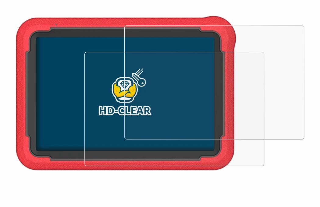 Image of the device Launch X431 PROS V5.0 with a wide variety of screen protectors.
