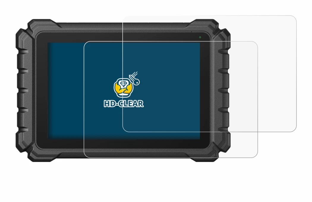 Image of the device Topdon ONE Plus with a wide variety of screen protectors.