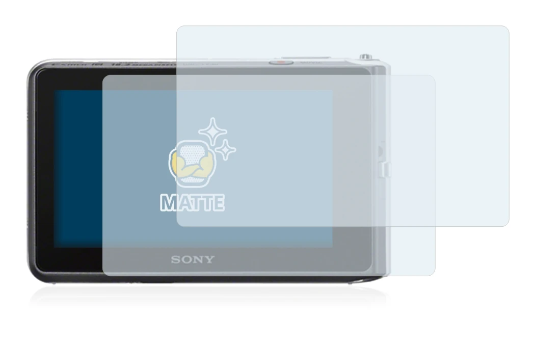 Image of the device Sony Cyber-Shot DSC-TX30 with a wide variety of screen protectors.