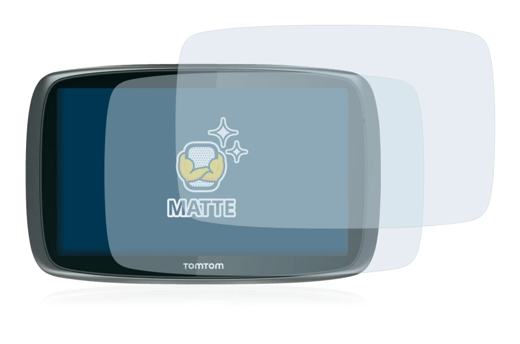 Image of the device TomTom GO 6000 with a wide variety of screen protectors.