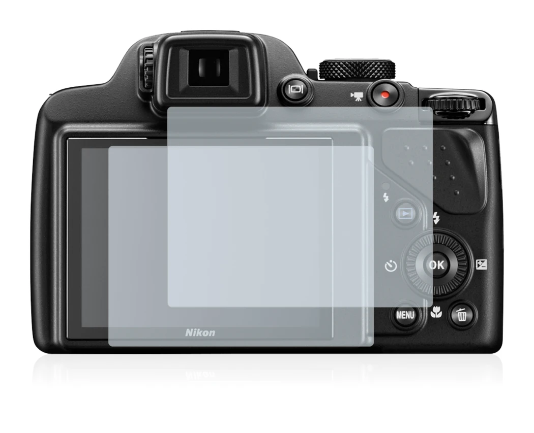 Image of the device Nikon Coolpix P530 with a wide variety of screen protectors.