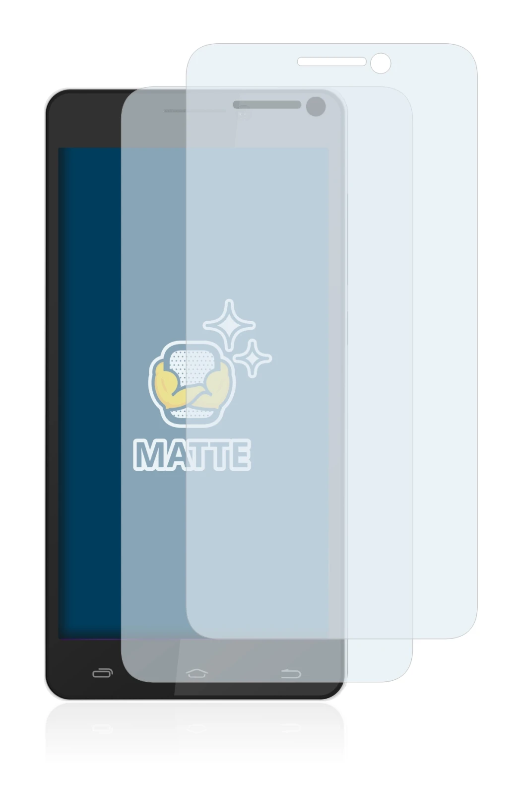 Image of the device Gigabyte GSmart Mika M2 with a wide variety of screen protectors.
